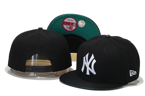 MLB New York Yankees NE Snapback Hat #193